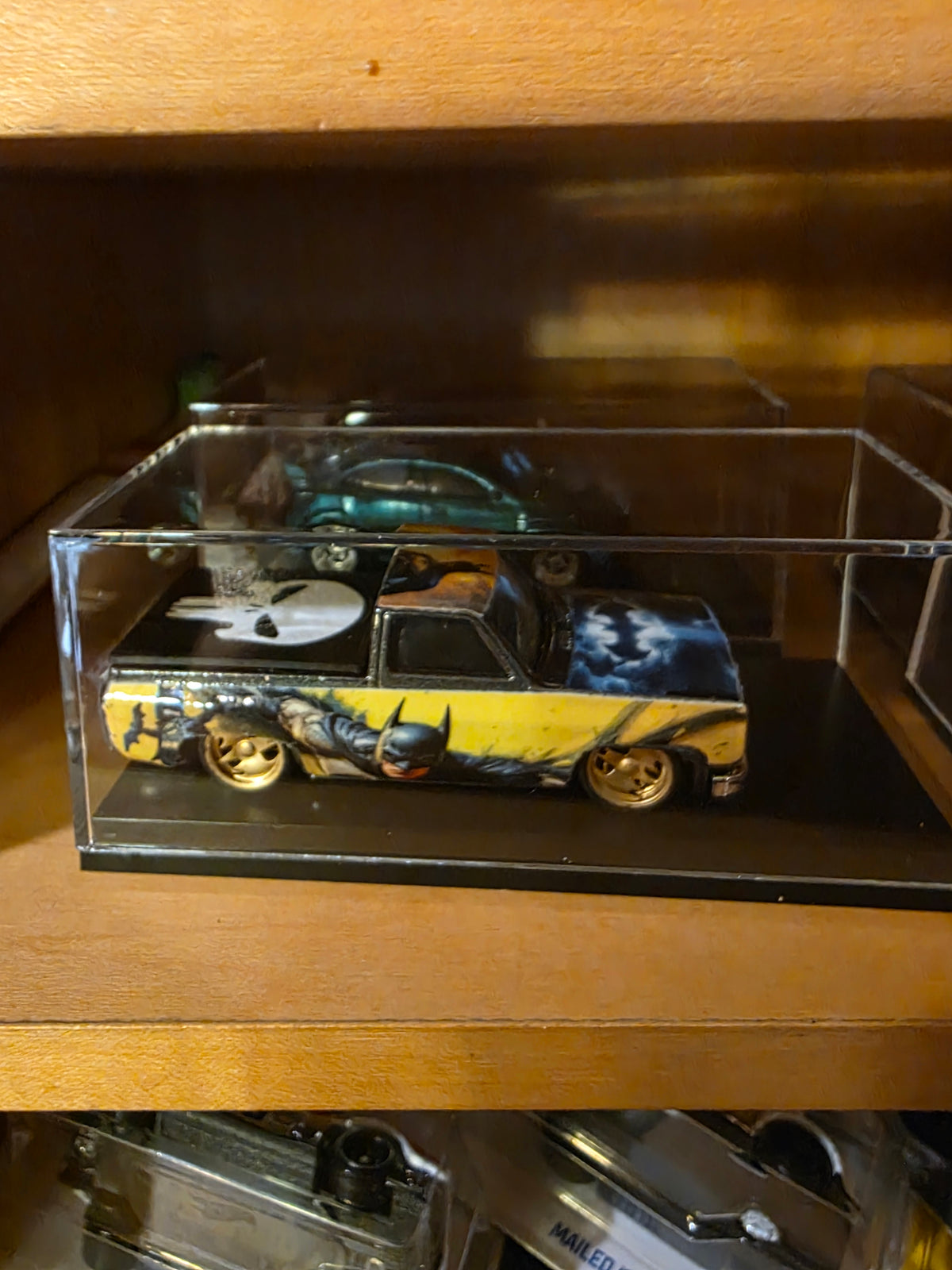 Custom Hot Wheels '83 Silverado with Acrylic Display Case