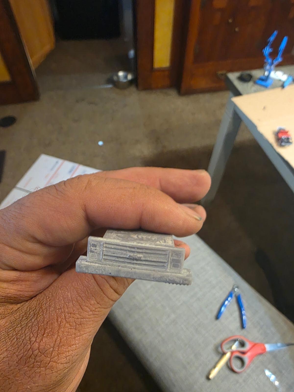 resin 3d printed Slammed Hot Wheels '83 Display Base